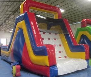Rock Climb Slide Attachment for Obstacle Course