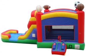 bounce houses with slides