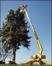 34' Tow Behind Boom Lift